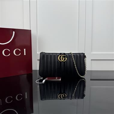 GUCCI   2026新款女生時尚包包   尺寸：26*13*1.5CM