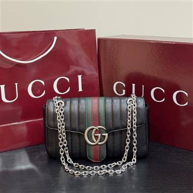GUCCI   2026新款女生時尚包包   尺寸：26*15*7CM