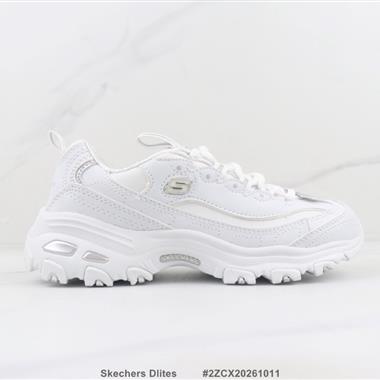 Skechers Dlites 厚底休閒跑步鞋