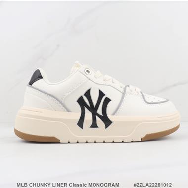 MLB CHUNKY LINER Classic MONOGRAM 厚底休閒鞋