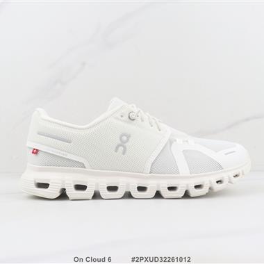 On Cloud 6 昂跑鏤空減震輕便跑步鞋