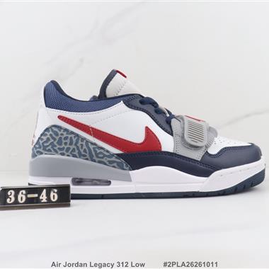 Nike Air Jordan Legacy 312 Low 低幫氣墊緩震籃球鞋
