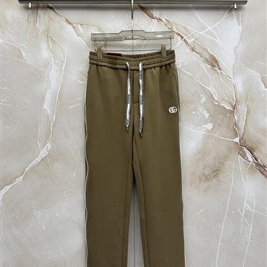 GUCCI   2026秋冬新款休閒長褲