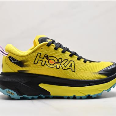 HOKA ONE ONE M MAFATE X 時尚舒適 織物減震防滑支撐低幫 越野跑步鞋